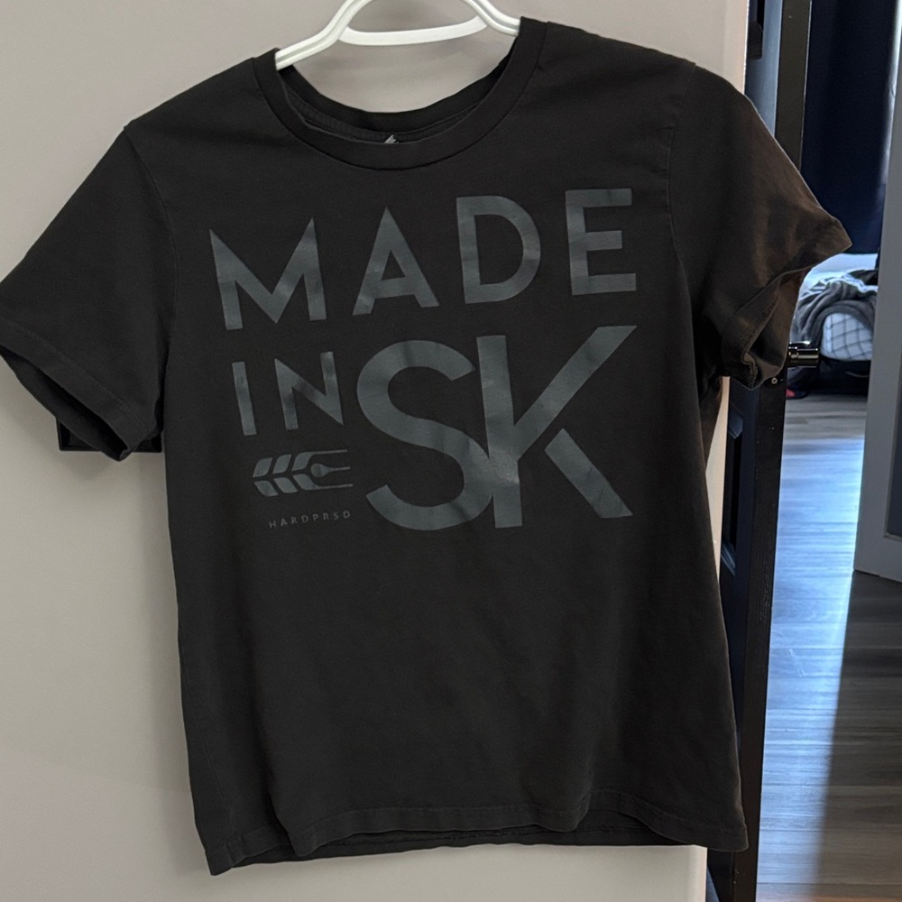 Black Hardpressed Graphic T-Shirt